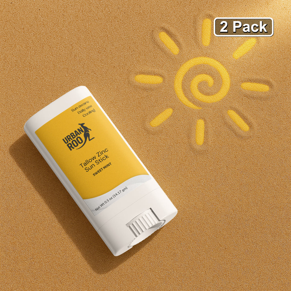 2 Pack Tallow Zinc Sun Stick