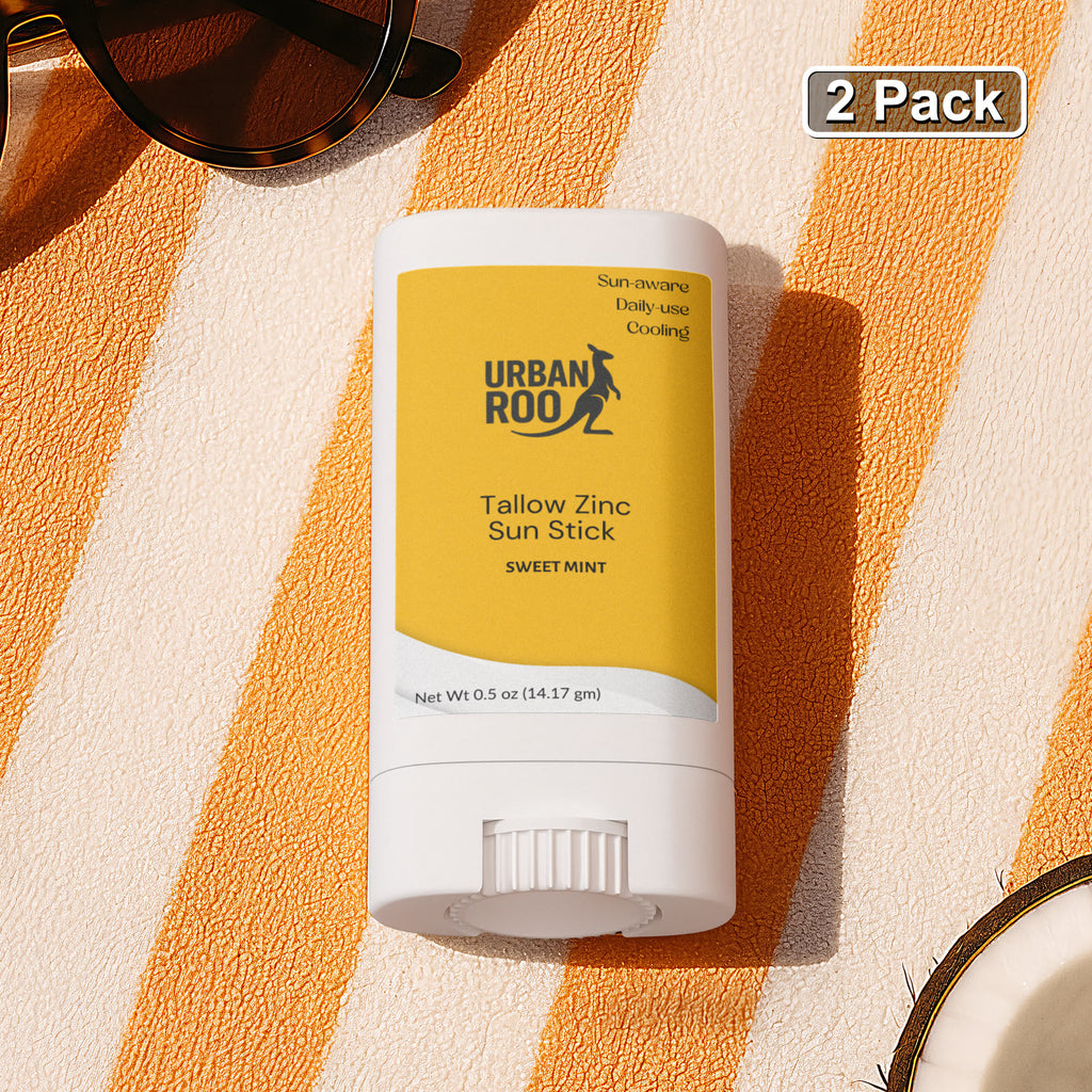 2 Pack Tallow Zinc Sun Stick