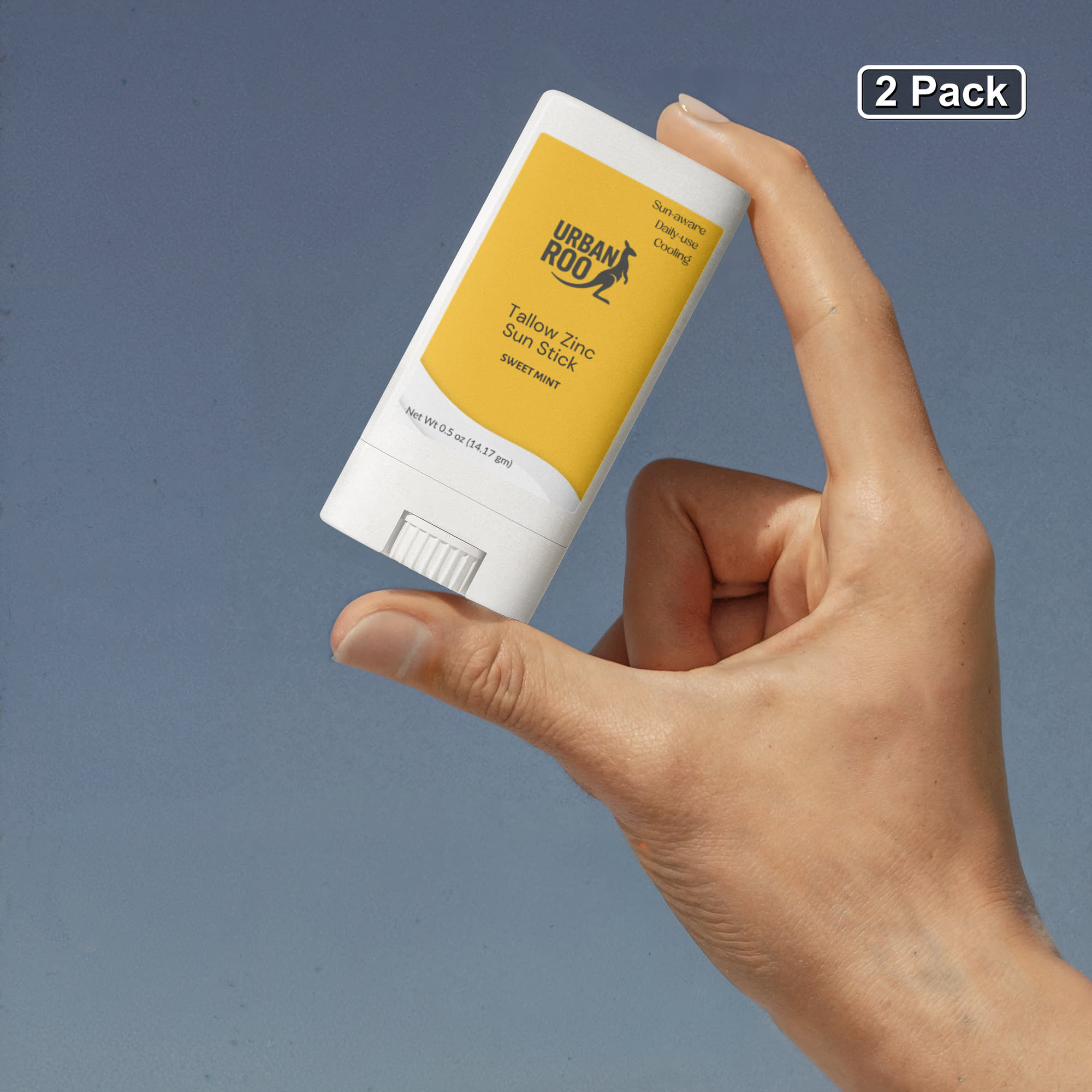 2 Pack Tallow Zinc Sun Stick