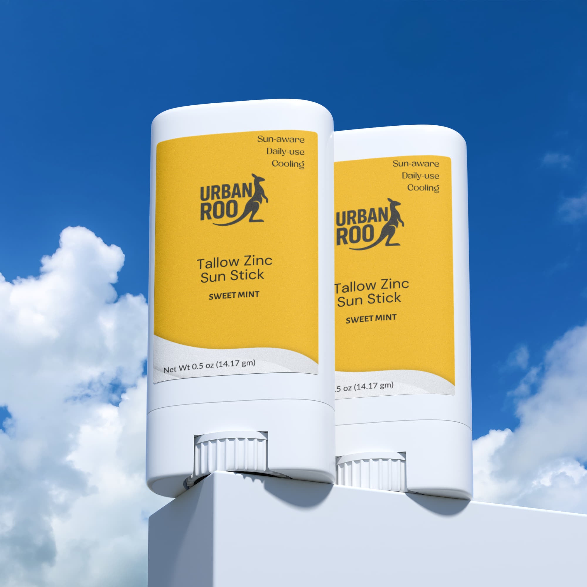 2 Pack Tallow Zinc Sun Stick