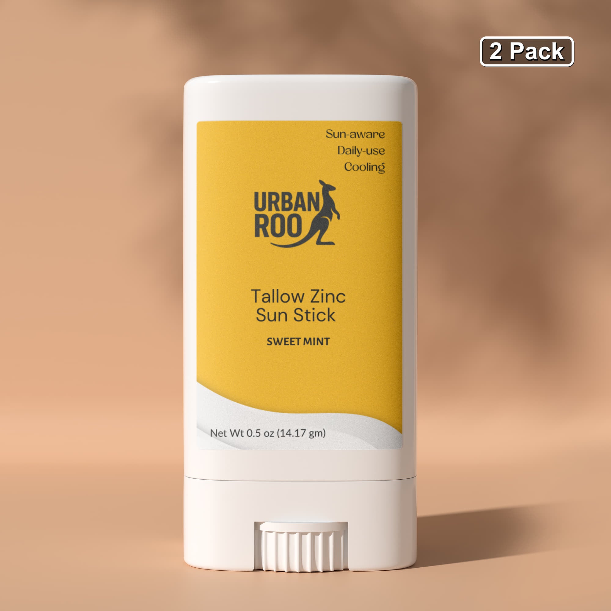 2 Pack Tallow Zinc Sun Stick