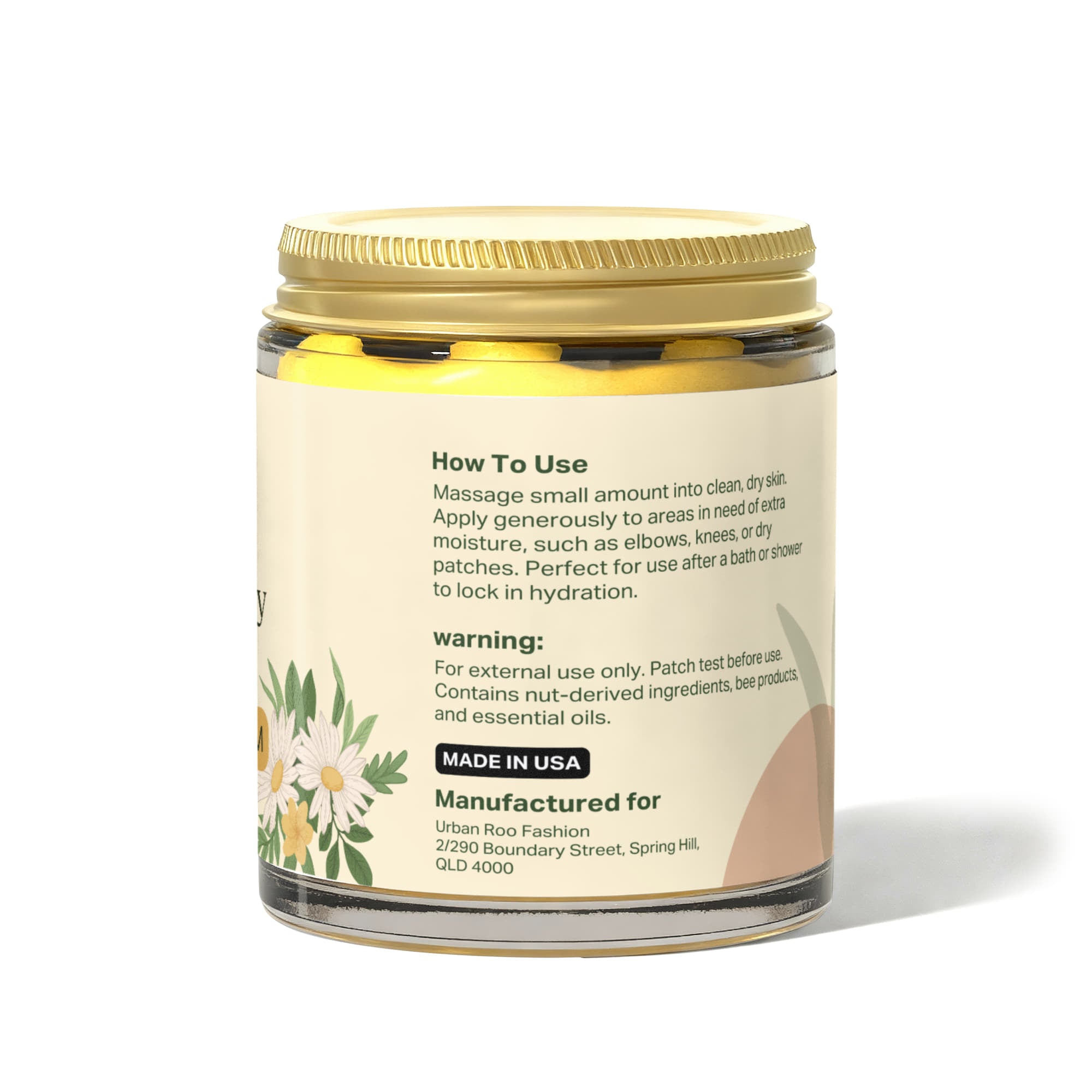 Manuka Honey Chamomile Tallow Body Balm