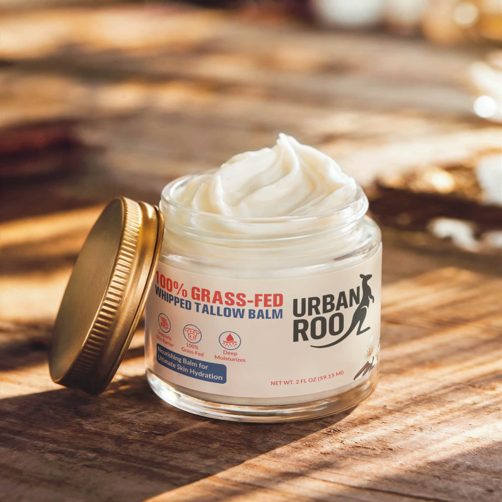 Whipped Grass-Fed Tallow Balm with Vanilla Bean